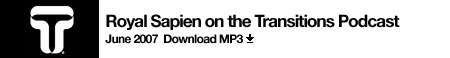 Royal Sapien on John Digweed Transitions Podcast