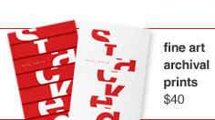 Get beautiful archival prints of the STACKED album art